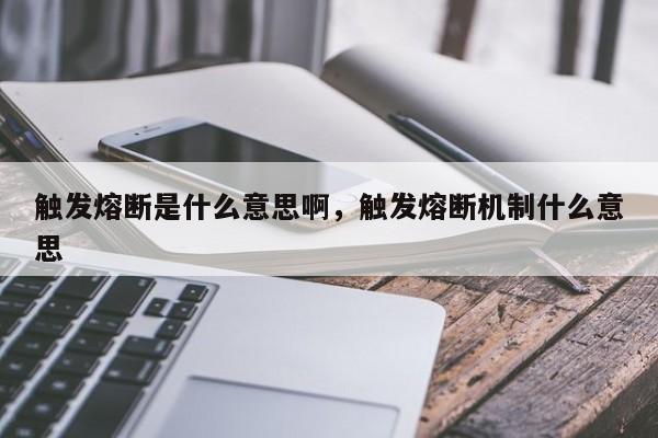 触发熔断是什么意思啊，触发熔断机制什么意思